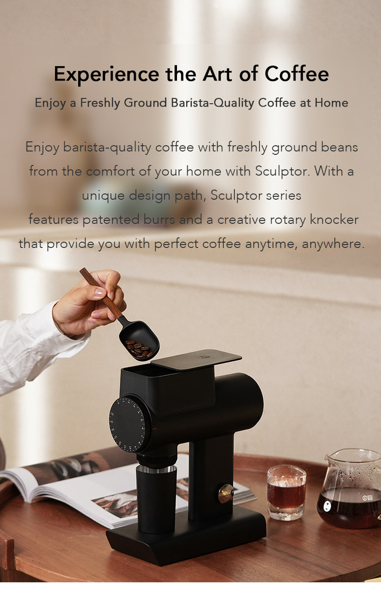 TIMEMORE Electric Coffee Grinder SCULPTOR series(Presale) White 078S