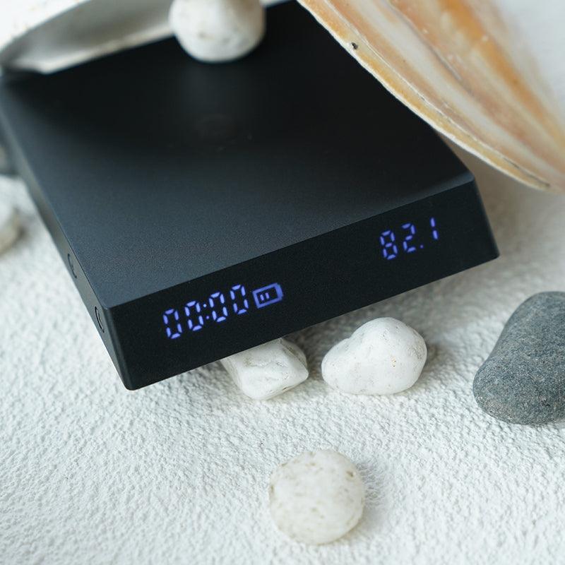 TIMEMORE plateau de pesée à café avec minuterie Black Mirror Nano