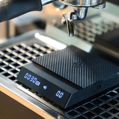 TIMEMORE Kaffee-Wägeplatte mit Timer Black Mirror Nano